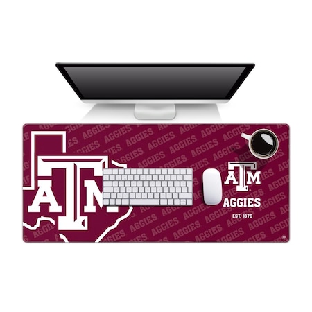 Youthefan 35.4 x 15.7 in. Texas A&M Aggies Logo Series Desk Pad Multi Color 1900614